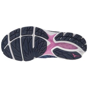 Mizuno Wave Rider Waveknit3 Bayan Koşu Ayakkabısı Mavi (Tr.OXB)